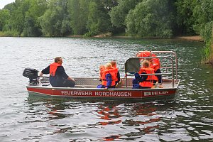 Gemeinsamer Aktionstag der Jugendfeuerwehren Bielen und Mitte