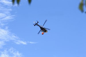 Waldbrand bei Wernrode