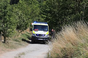 Waldbrand bei Wernrode