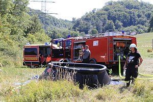 Waldbrand bei Wernrode