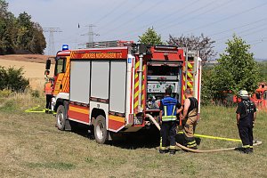 Waldbrand bei Wernrode