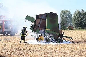 Verhinderter Feldbrand heute Mittag