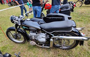 Peter Blei beim Motorradtreff in Harzungen