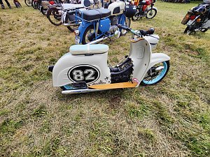 Peter Blei beim Motorradtreff in Harzungen