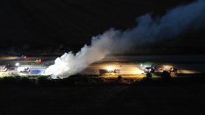 Schwerer Unfall auf der A 38
