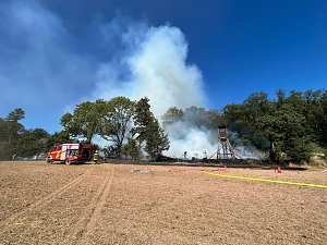 Waldbrand bei Urbach