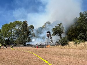 Waldbrand bei Urbach