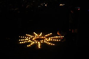 Lichterfest auf dem Petersberg