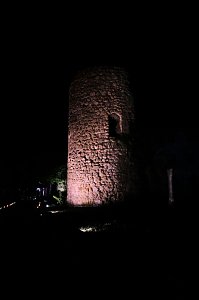 Peter Blei unterwegs auf dem Lichterfest