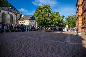 Begr&uuml;&szlig;ung der neuen Humboldt-Sch&uuml;ler