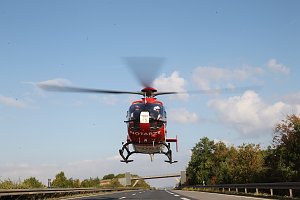Schwerer Unfall auf der A38