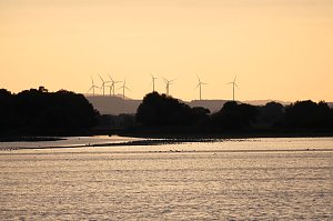 Abendstimmung am Stausee Kelbra