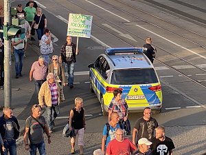 Montagsdemo in Nordhausen
