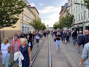 Montagsdemo in Nordhausen