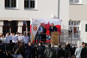 Es "Schillert" in Bleicherode - der Umbau des Gymnasiums wurde heute offiziell beendet