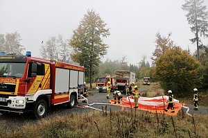 Katastrophenschutz&uuml;bung bei Rothess&uuml;tte