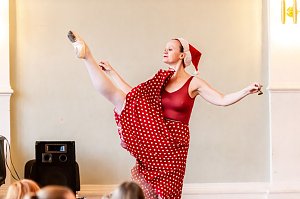 Das Duo Ruggieri trat am 1. Dezember im Humboldt-Gymnasium auf