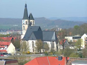 Blick auf die Rolandstadt