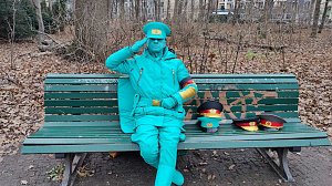 Peter Blei unterwegs in Berlin
