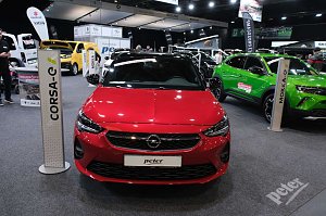Peter Blei auf der Erfurter Automesse