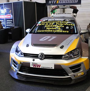 Peter Blei auf der Erfurter Automesse