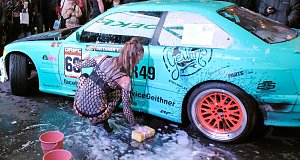 Peter Blei auf der Erfurter Automesse