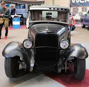 Peter Blei auf der Erfurter Automesse