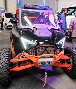 Peter Blei auf der Erfurter Automesse