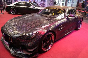 Peter Blei auf der Erfurter Automesse