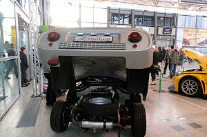 Peter Blei auf der Erfurter Automesse