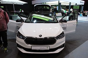 Peter Blei auf der Erfurter Automesse