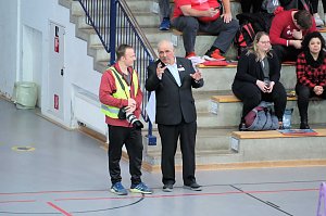 Peter Blei beim Kugelsto&szlig; Indoor