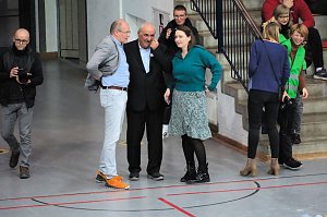 Peter Blei beim Kugelsto&szlig; Indoor