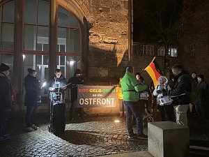 Montagsdemo in Nordhausen