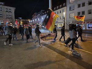 Montagsdemo in Nordhausen