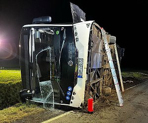 Verunfallter Elektro-Bus