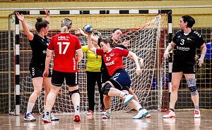 Handballergebnisdient der Damen