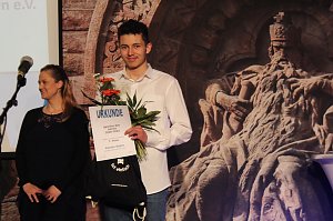 Kyffh&auml;user Sportlergala 2020/2022 -Den 7. Platz besetzte Kerem Sahin von der Kampfkunstschule Artern	(Jiu-Jitsu)