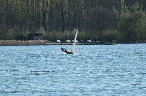 Abends am Stausee