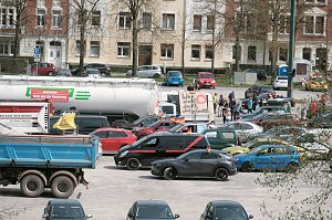 Aufstellung genommen