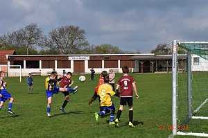 Punktspiel des FSV Wacker 90, E 1 in und gg. SpG Urbach, E 1