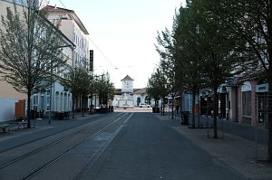 Vorbereitungen f&uuml;r das Bahnhofsfest