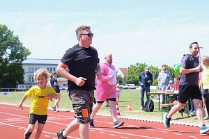 8. Nordh&auml;user Mukolauf auf dem Hohekreuz-Sportplatz