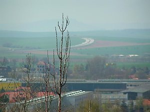 &Uuml;ber den D&auml;chern der Stadt