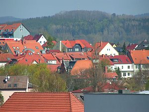 &Uuml;ber den D&auml;chern der Stadt