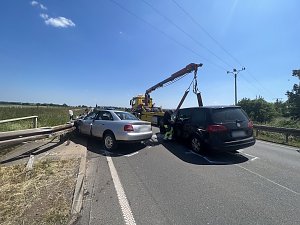 Unfall heute Mittag bei Bielen