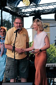 Peter Blei unterwegs auf dem 53. Rolandsfest
