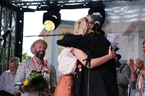 Peter Blei unterwegs auf dem 53. Rolandsfest