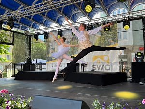 Radevas Eleven auf dem Rolandsfest