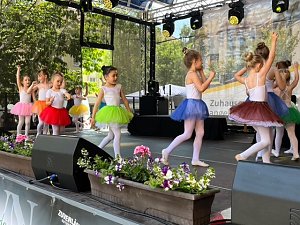 Radevas Eleven auf dem Rolandsfest